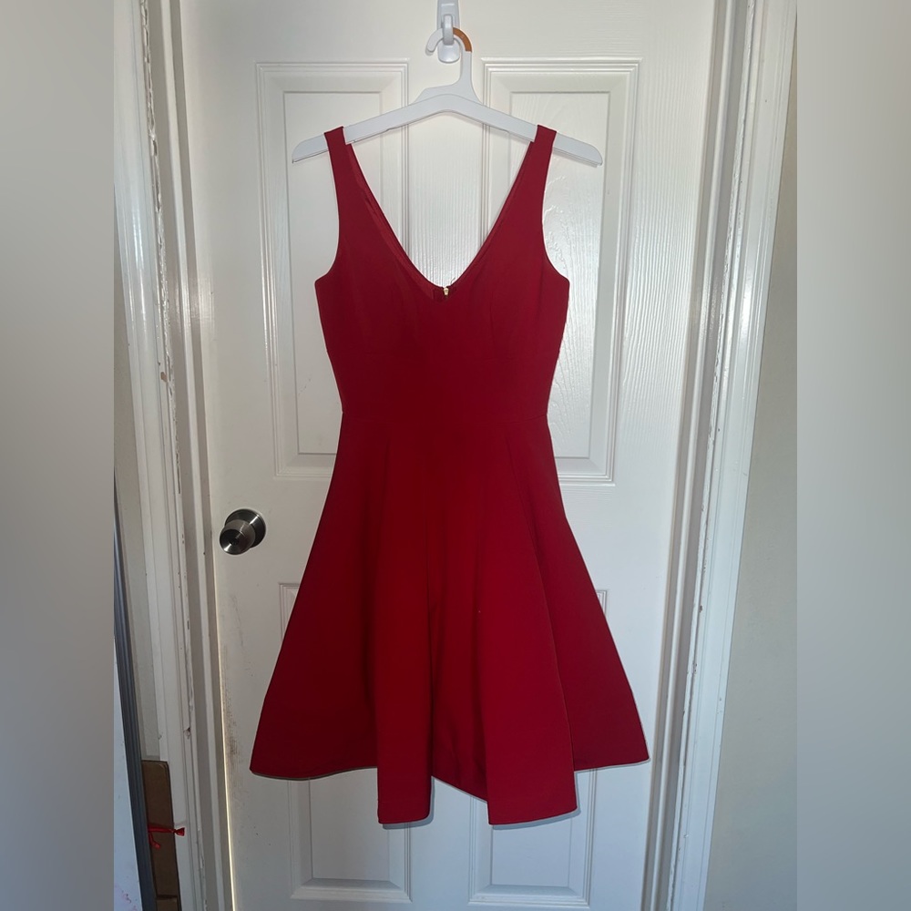 Red homecoming dress from Dillards, worn once, size 4